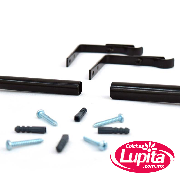 TUBO CORTINERO SEN 1.00 A 1.80 CHOCOLATE (Vianney Hogar)