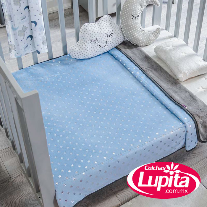 COBERTOR SIBERIA CARRIOLA BLUE STARS (Vianney)