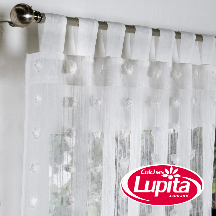 CORTINAS TRANSLUCIDAS LARGA FLORENCIA (Vianney 23)