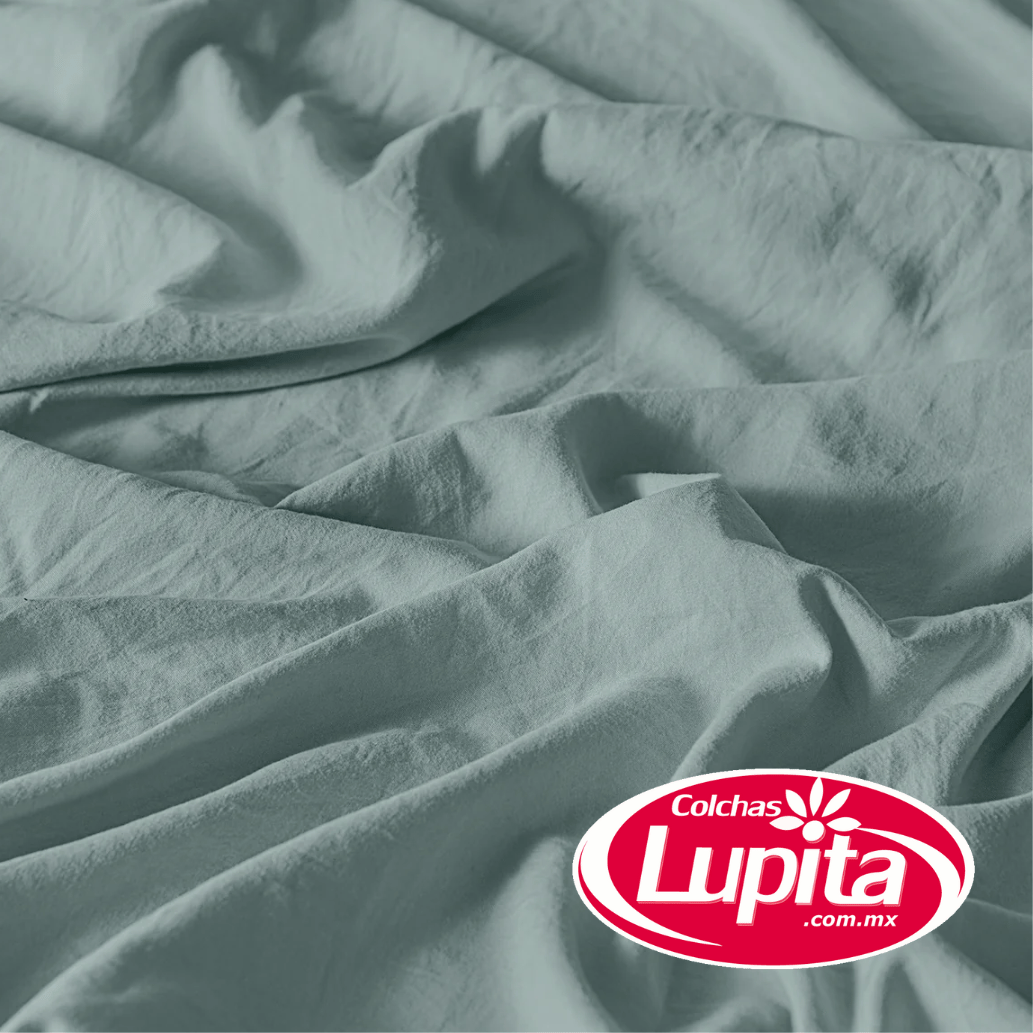 CORTINAS VIASOFT WASHED LARGA MINT (Vianney 24)