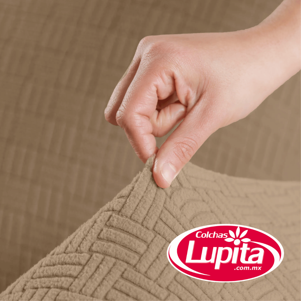 FUNDA DE SILLON NIZA LOVESEAT KAKI (Vianney 24)
