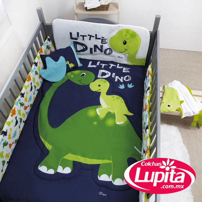 SET DE EDREDON CUNA LITTLE DINO (Chiquimundo 23)