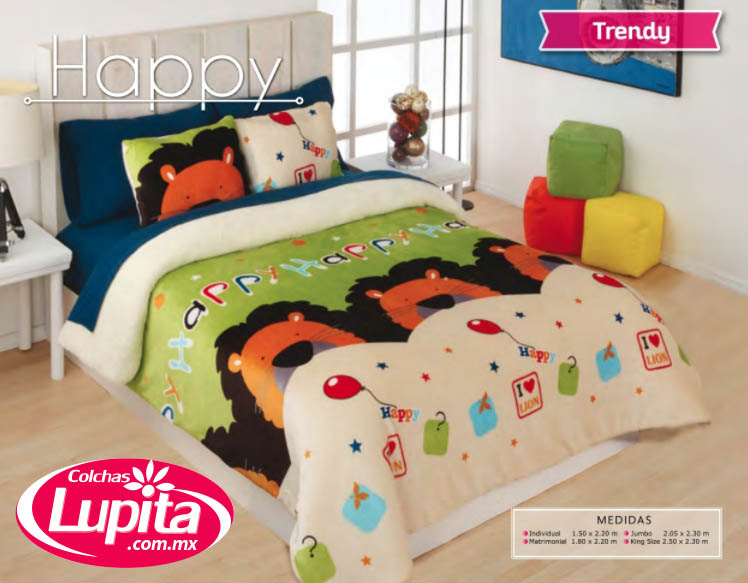 COBERTOR HAPPY INDIVIDUAL (Primavera-Competition)