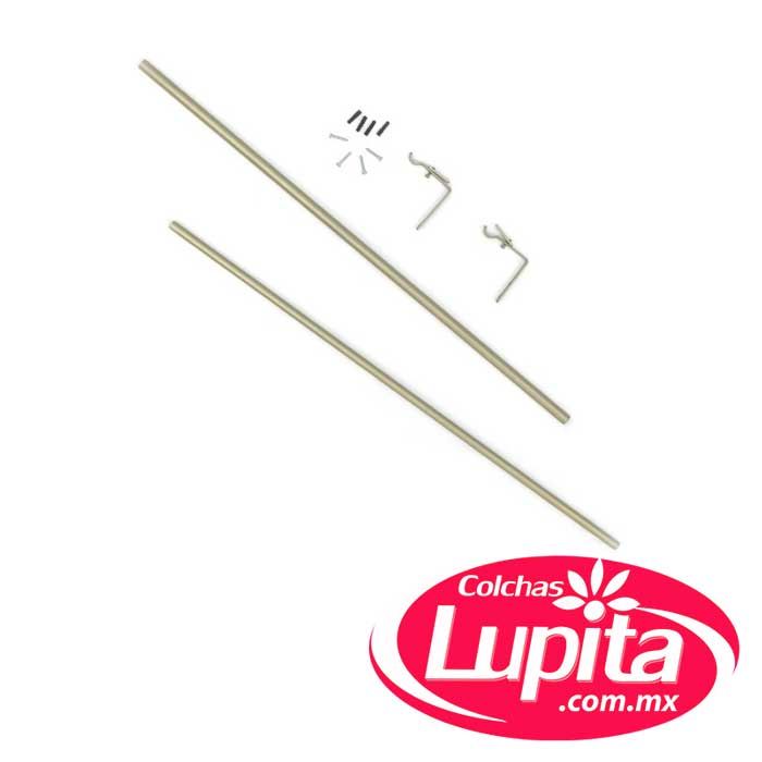 TUBO 1,00A1,80 SENCILLO OLIMPIA PLATINADO (Vianney 24)