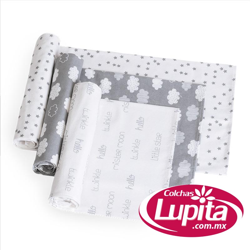 SABANITAS FRANELA MOON (Vianney Bebé)