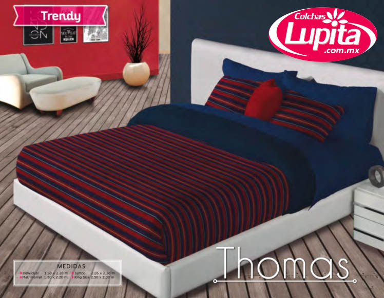 COBERTOR THOMAS MATRIMONIAL (Primavera)