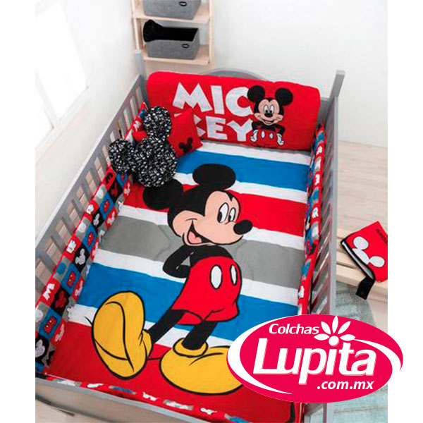 SET DE EDREDON CAMA CUNA CCC MI AMIGO MICKEY (Chiquimundo)