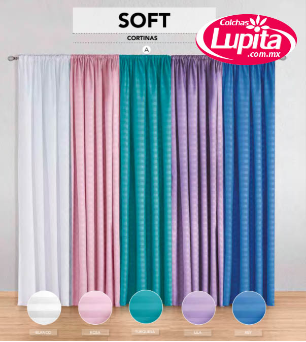 SET DE CORTINAS SOFT REY  (Elefantito 25)