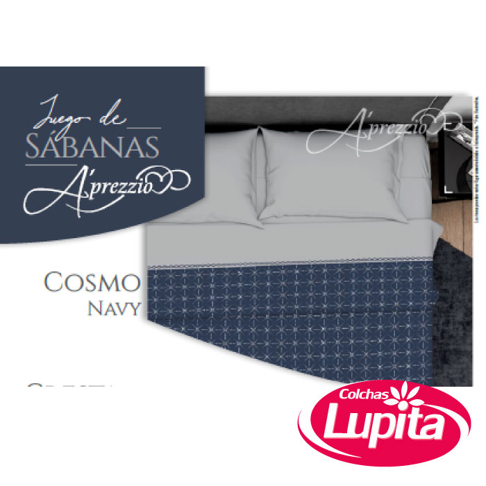 SABANAS COSMO NAVY INDIVIDUAL (Aprezzio)