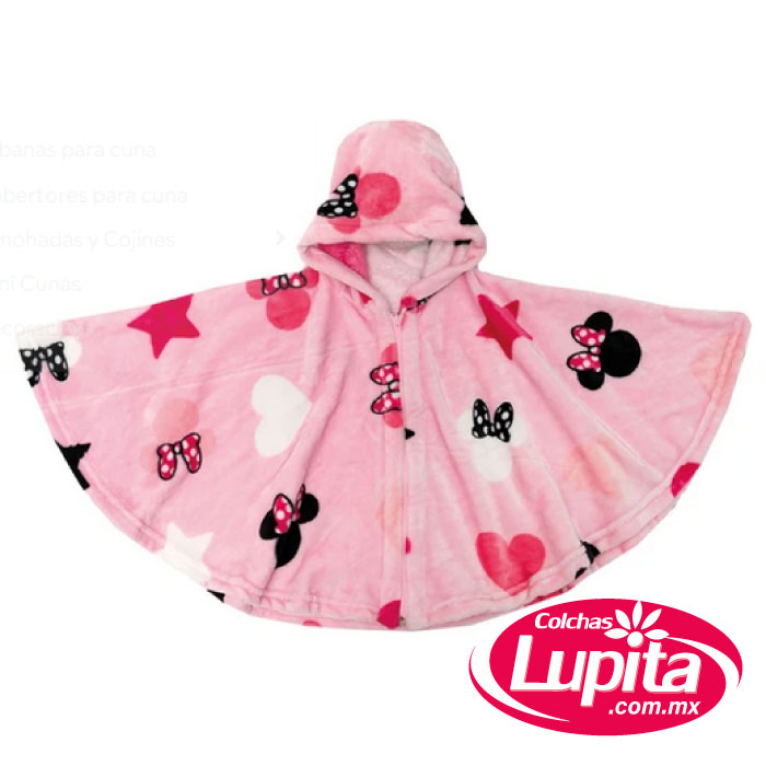 Poncho Minnie T3-4 (Chiquimundo)