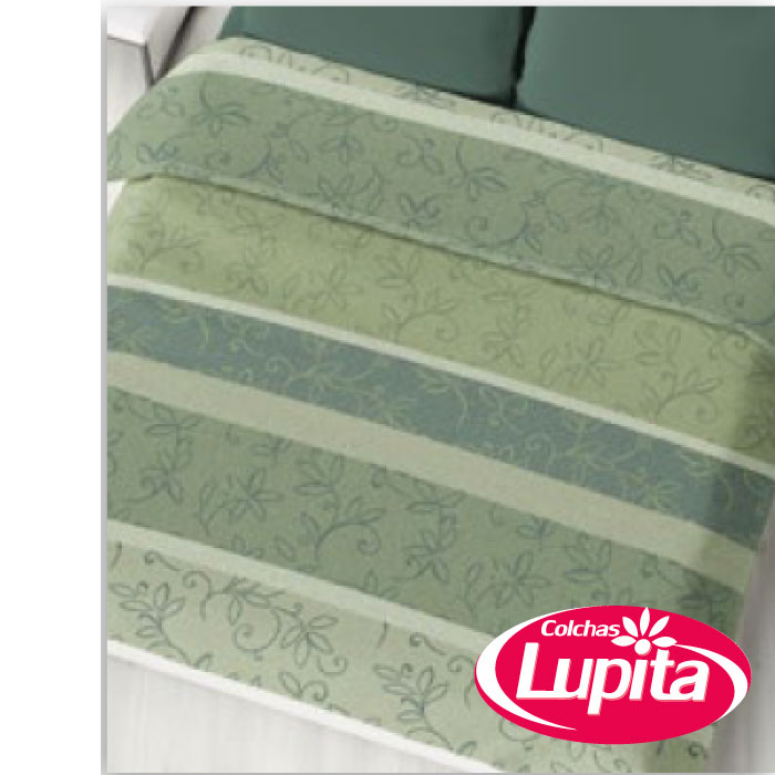 COBERTOR LIGERO BEATRICE OLIVA KING SIZE (Aprezzio)