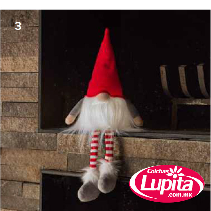 ADORNO NAVIDEÑO GNOMO (Vianney 24)