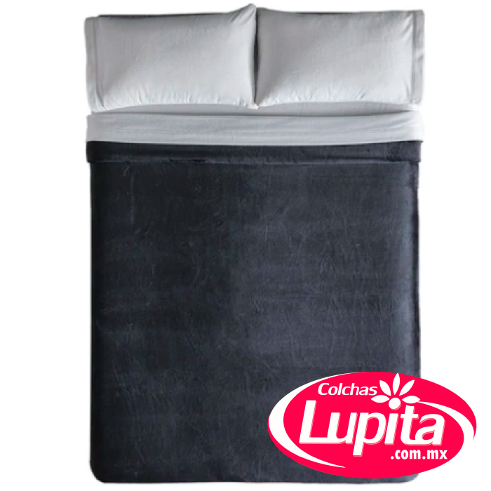 COBERTOR LIGERO FRAZADA NEGRO (Vianney 24)