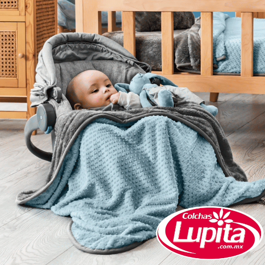 COBERTOR SIBERIA CARRIOLA AZUL (Vianney 23)