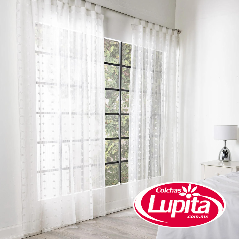 CORTINAS TRANSLUCIDAS LARGA FLORENCIA (Vianney 23)