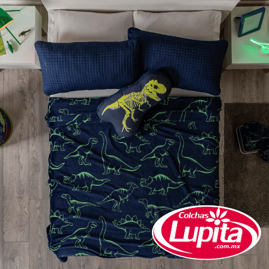 COBERTOR LIGERO MAT/IND DINOSAURIOS (Vianney 24)