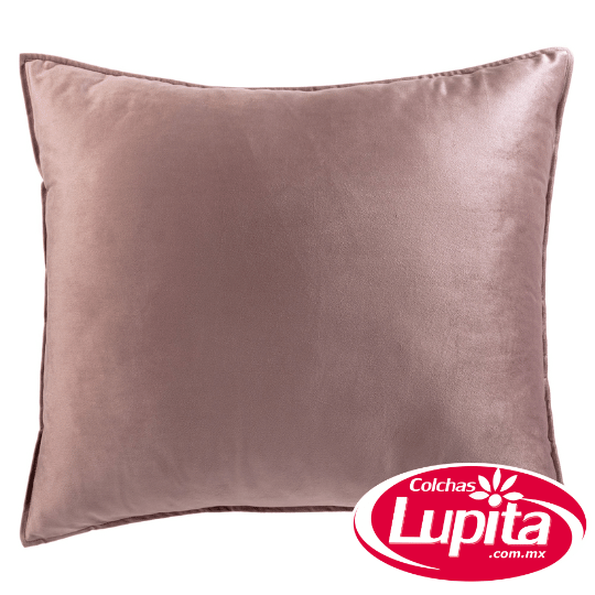 FUNDA DE ALMOHADA EUROPEA VELVET LILA (Vianney 24)