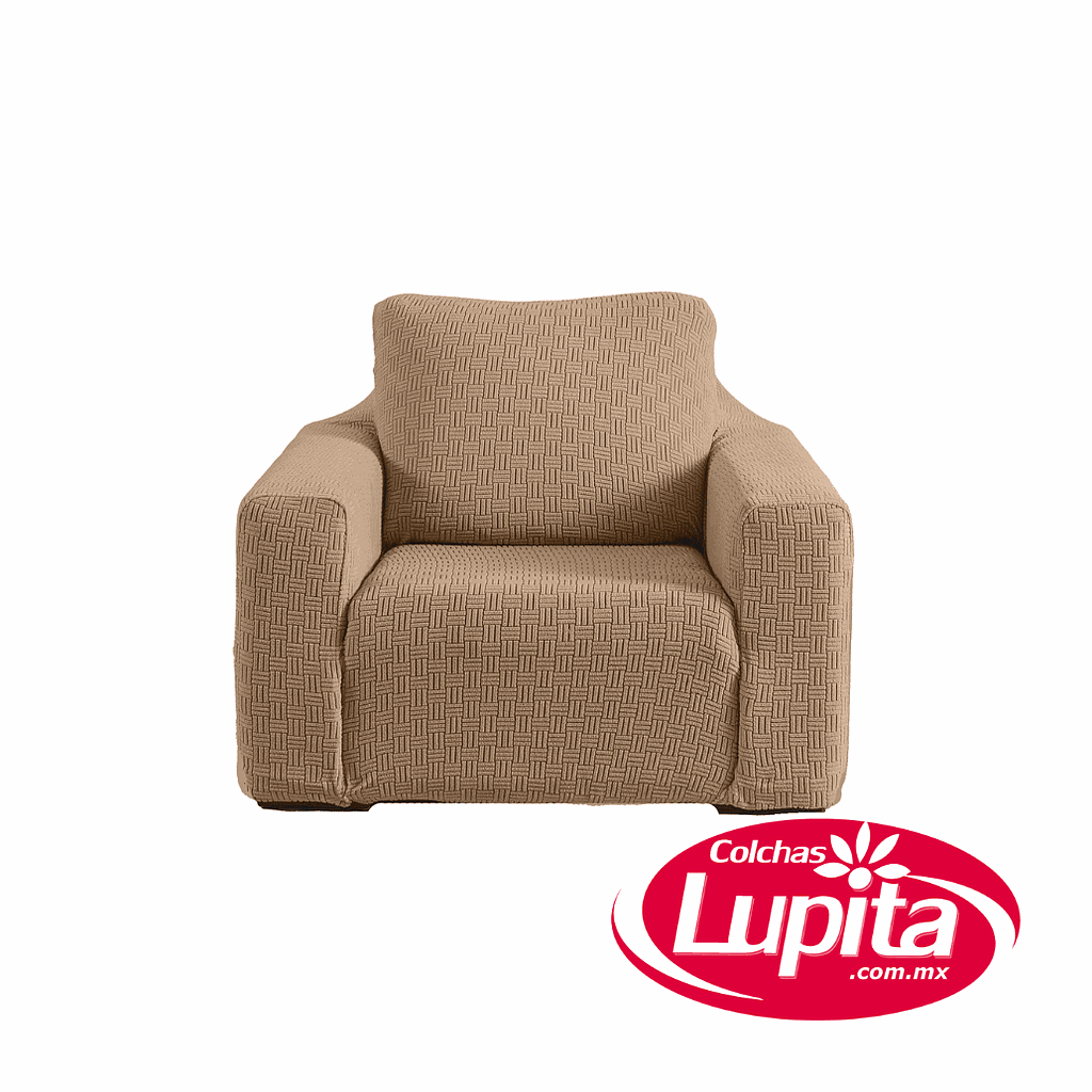 FUNDA DE SILLON NIZA IND KAKI (Vianney 24)