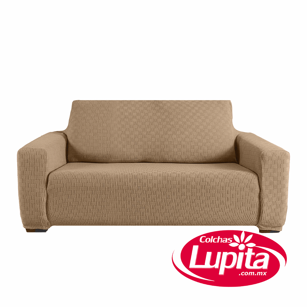 FUNDA DE SILLON NIZA LOVESEAT KAKI (Vianney 24)