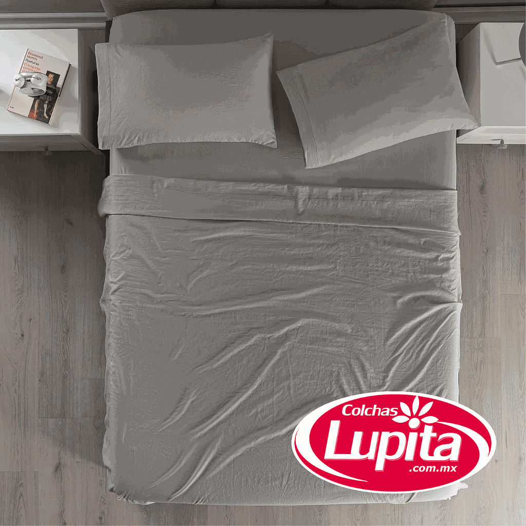 SABANAS VIASOFT WASHED MAT GRIS (Vianney 24)