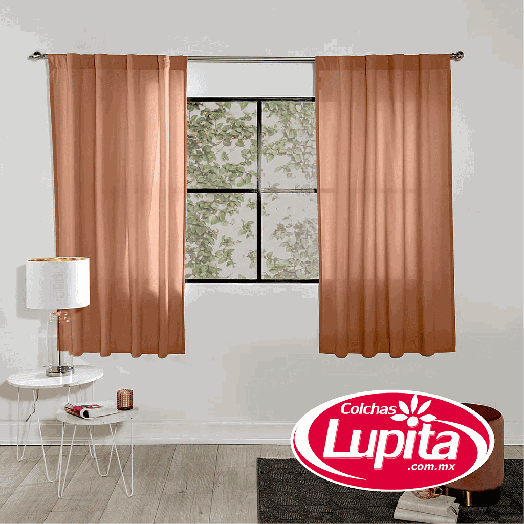 CORTINAS VIASOFT CORTA TERRACOTA (Vianney 24)