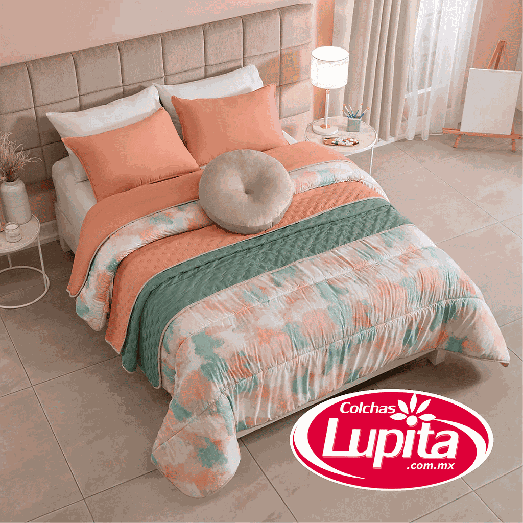 EDREDON QS/MAT XL ACUARELA (Vianney 24)